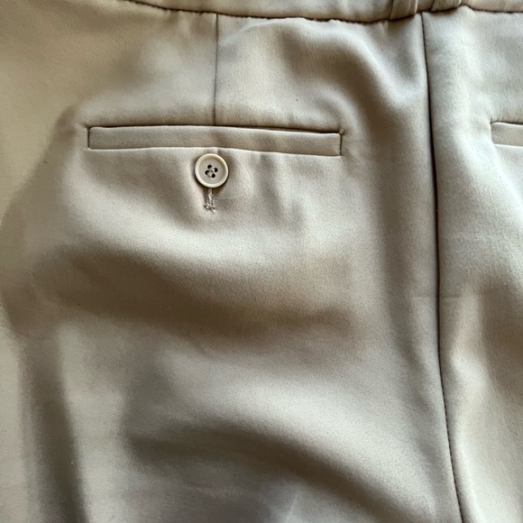 Khaki color suit pants; size 6 - Picture 3 of 3